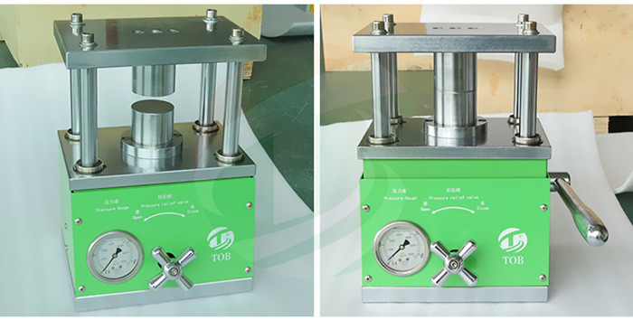 Hydraulic Press Coin Cell Electrode Machine