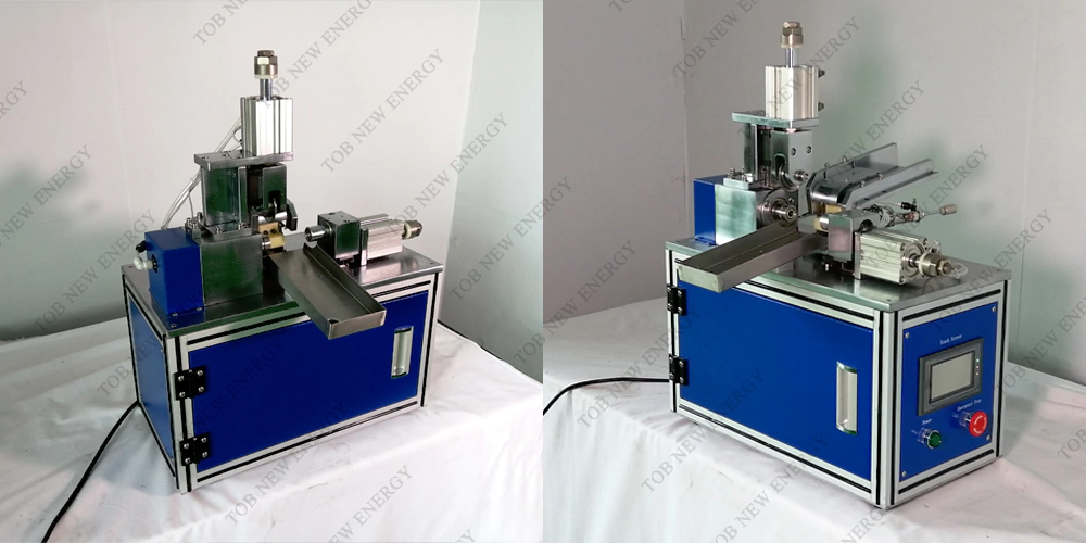 Cylindrical Cells Grooving Machine