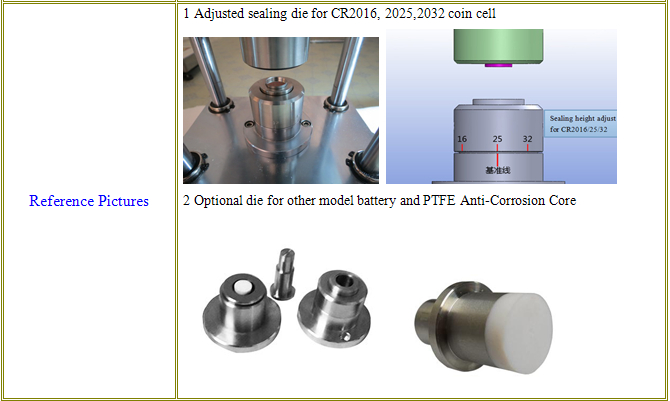 Coin Cell Manual Crimping Machine