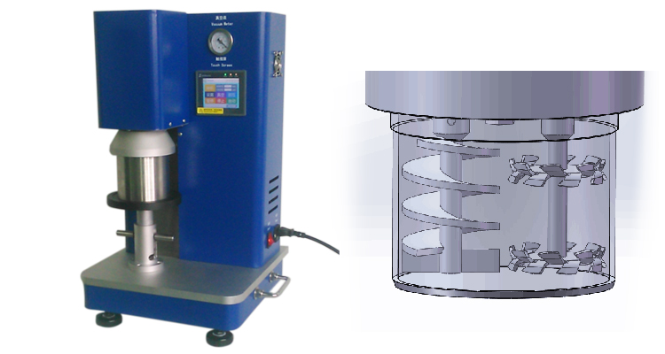 Dual-Shaft Planetary Vacuum Mixer