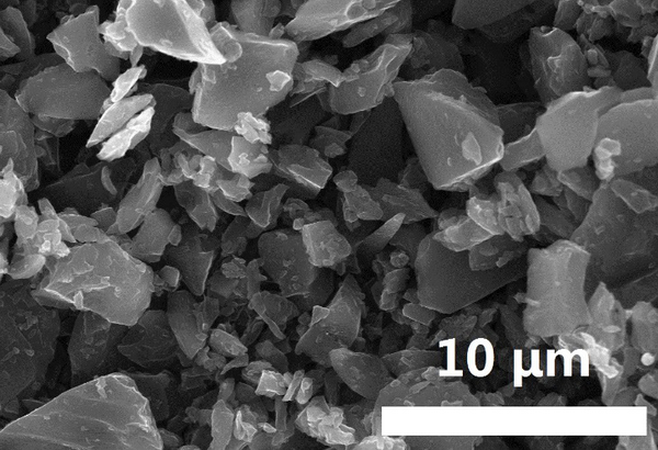 Irregular Hard Carbon SEM Image