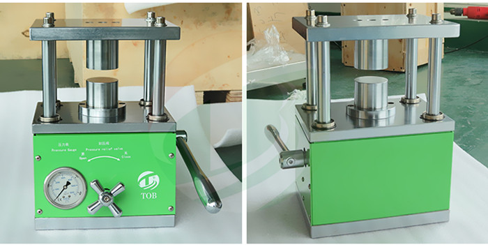 Lab Manual Hydraulic Tablet Press Machine for Coin Cell Battery