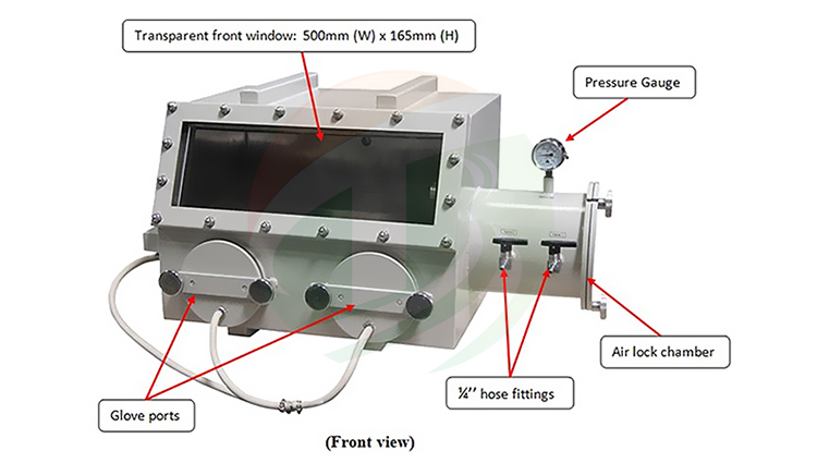 lab glove box