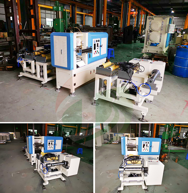 battery electrode rolling press machine