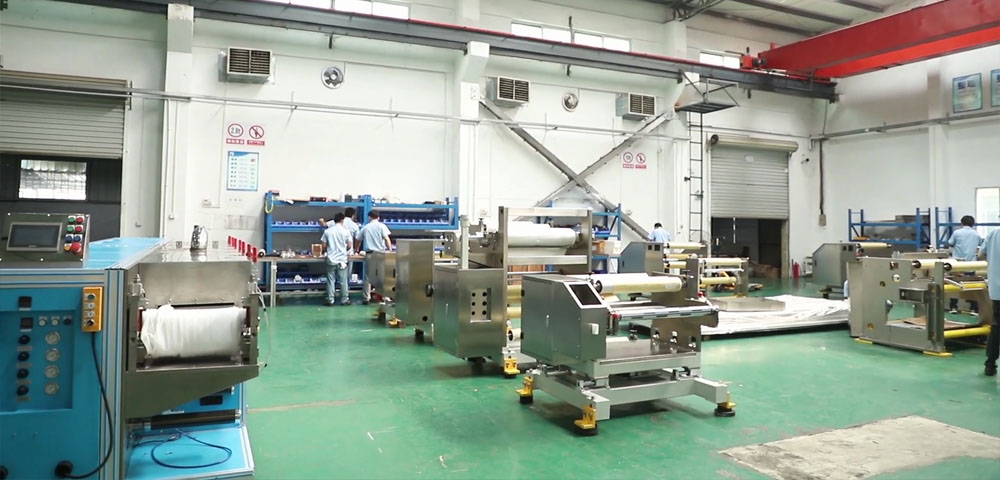 battery electrode rolling press machine