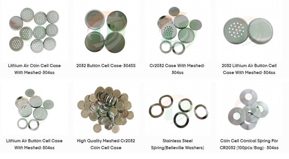 coin cell parts