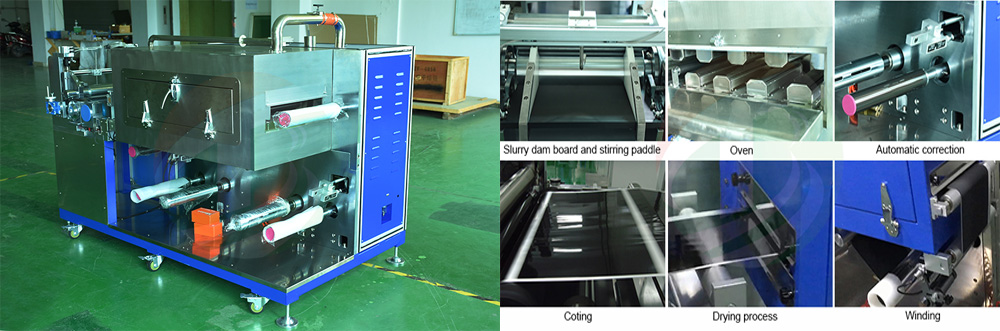 battery electrode transfer coating machine