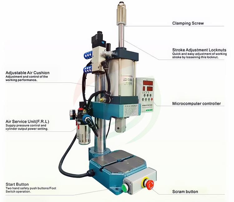 pneumatic punching machine