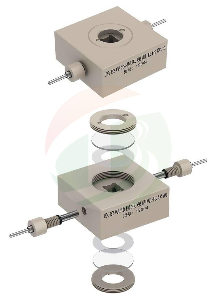 In-situ Lithium Battery Simulation Observation Electrochemical Cell