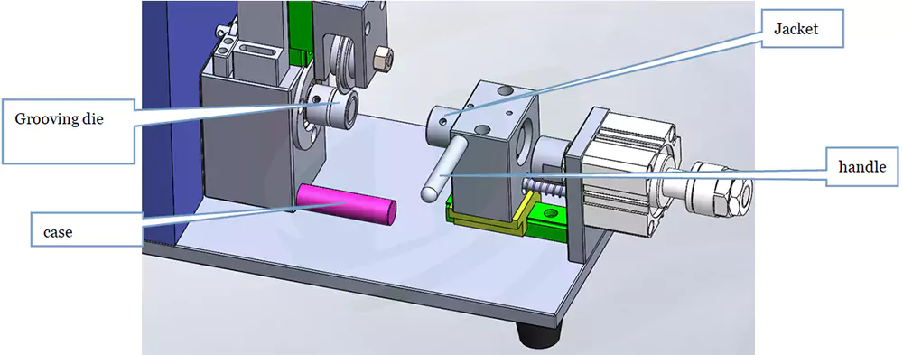 Semi-Auto Grooving Machine