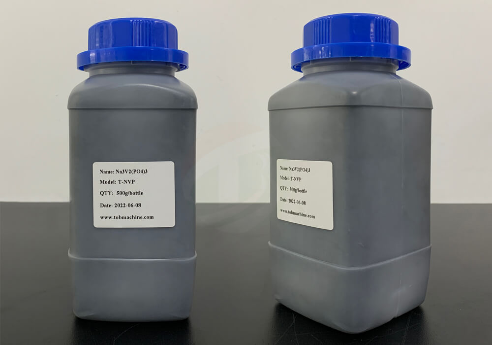 Carbon-Coated Sodium Vanadium Phosphate Powder
