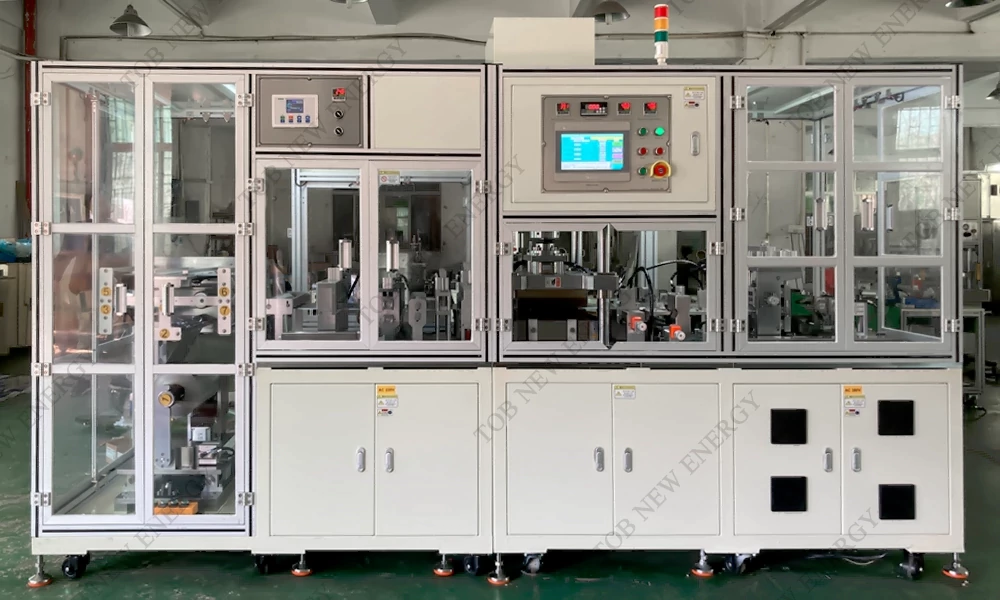 pouch cell case forming machine