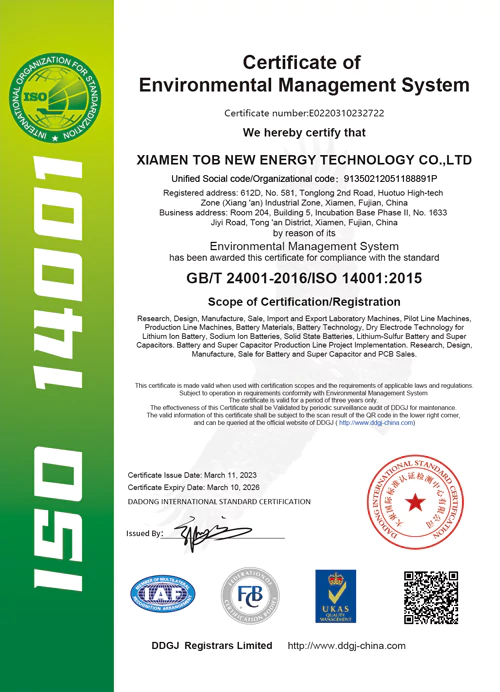TOB ISO 9001