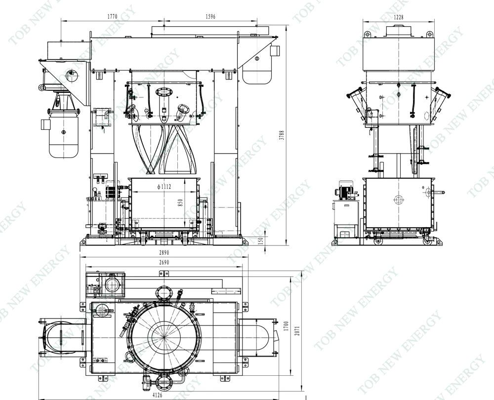 700L Planetary Vacuum Mixer