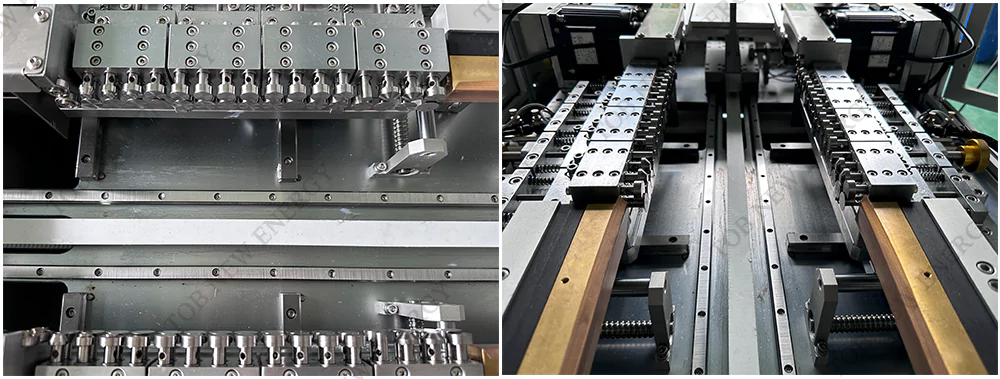 solid state battery trimming machine