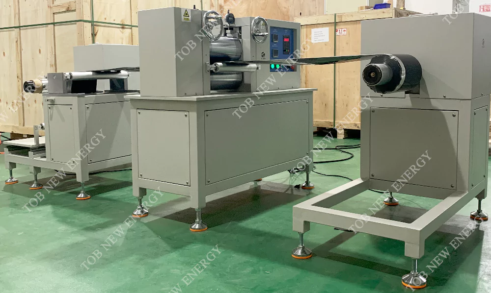 Solid State Battery Electrode Calendering Machine