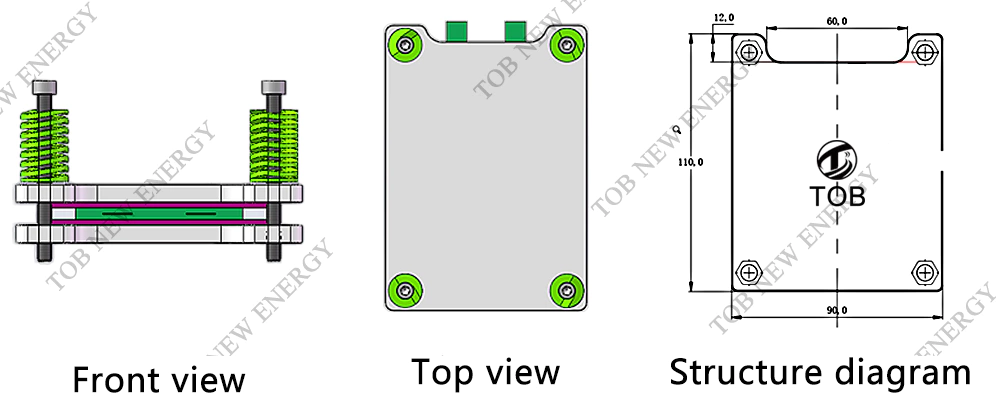 Aluminum Alloy Battery Testing Fixture