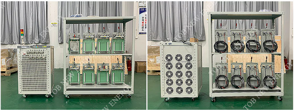 Lithium Prismatic Cell Testing Clamp