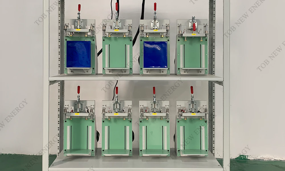 Lithium Prismatic Cell Testing Clamp