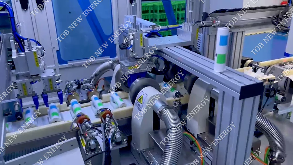 Tabless Battery Cell Flatting Machine