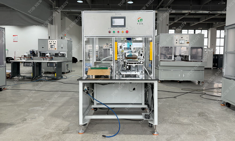 Pouch-Cell-PET-Film-Wrapping-Machine