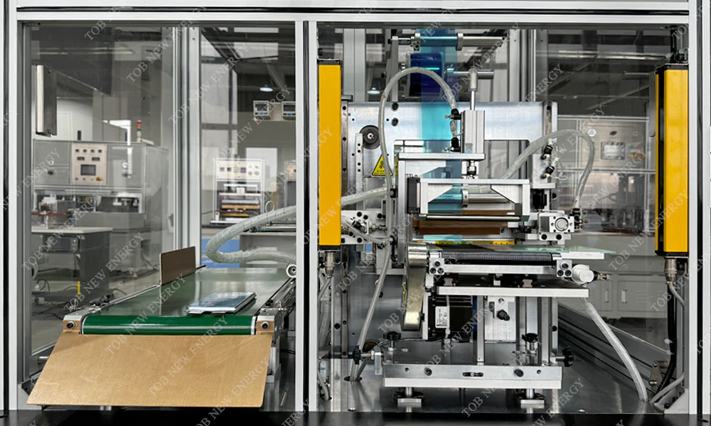 Pouch-Cell-PET-Film-Wrapping-Machine