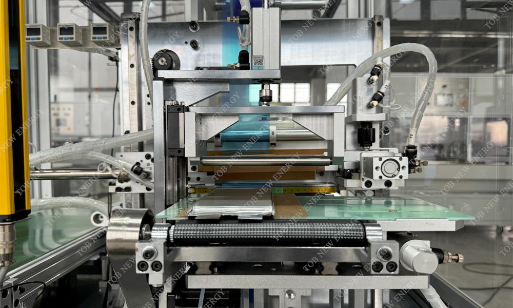Pouch-Cell-PET-Film-Wrapping-Machine