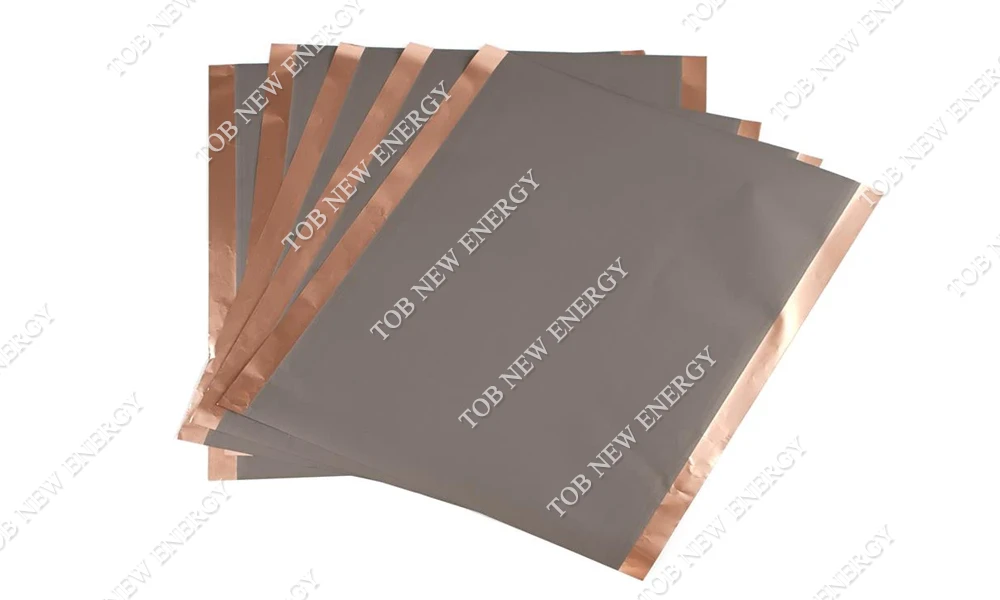 anode electrode sheet after cutting