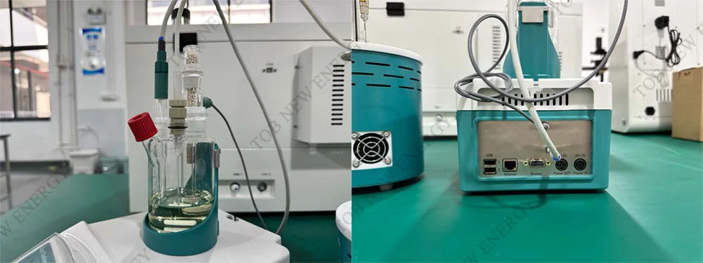 Coulometric Karl Fischer Titrators with Heating Furnace Water Content Analysis System