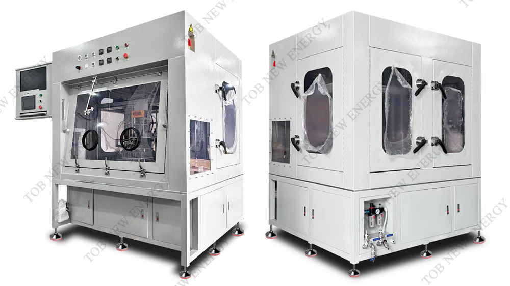 Semi-Auto Electrolyte Filling Machine with Glove Box