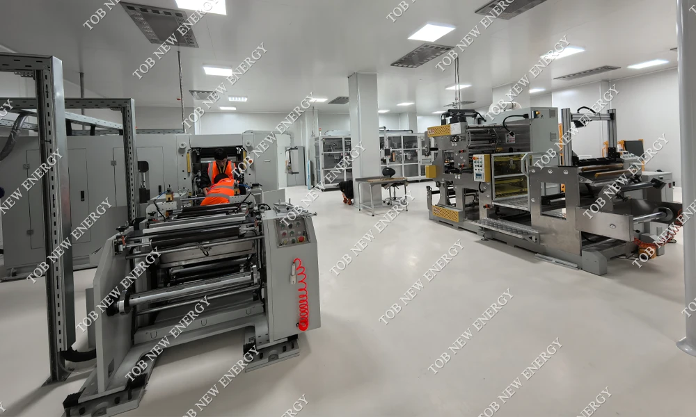 Electrode Calendering Machine for 5Mwh pouch cell production line