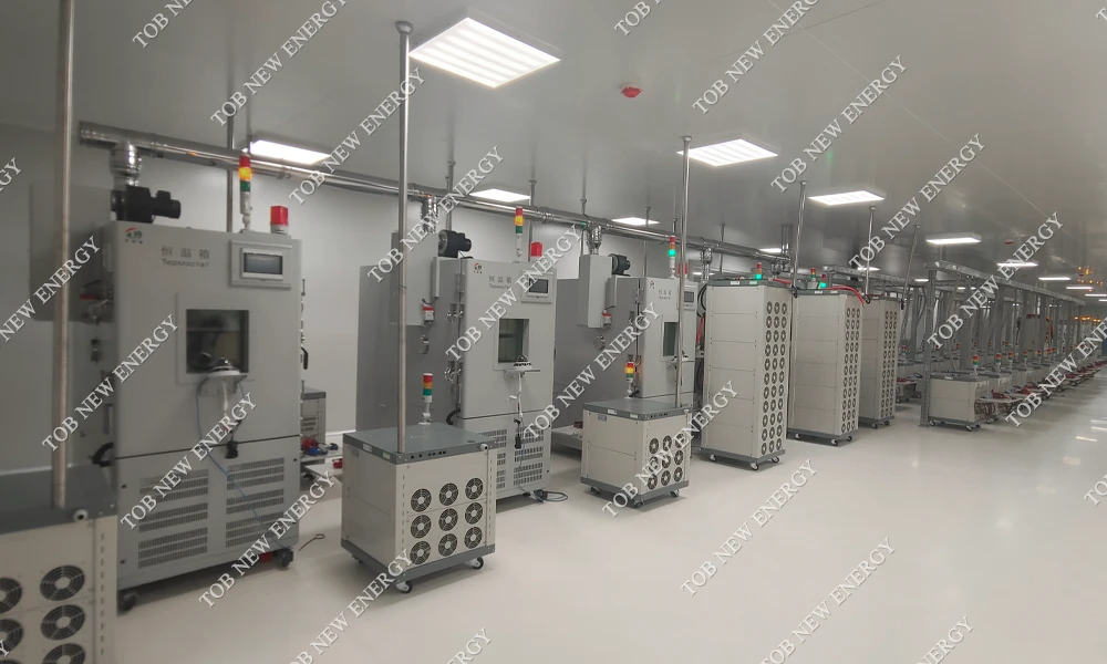 Battery Tester for 5Mwh pouch cell production line