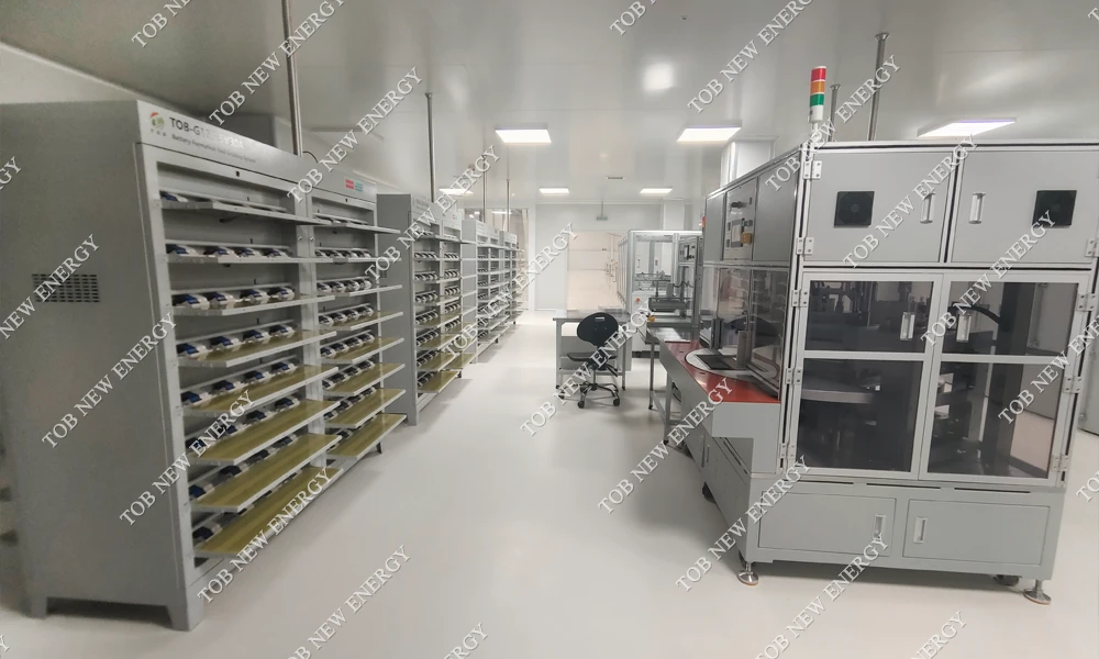 Battery Tester for 5Mwh pouch cell production line