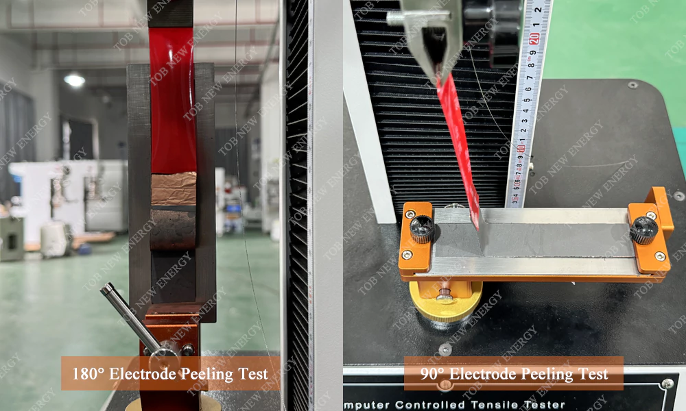 Battery Electrode Peel and Adhesion Strength Tester