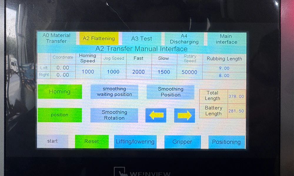  Tabless Battery Jelly Roll Flattening Machine