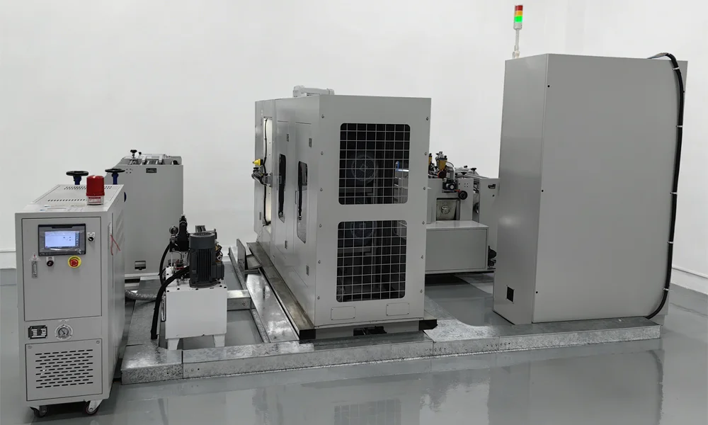 battery electrode calendering machine