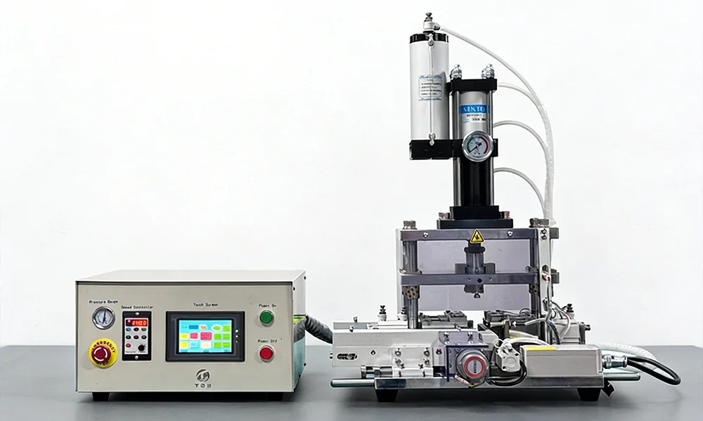 Automatic Cylindrical Cell Cans Sealing Machine