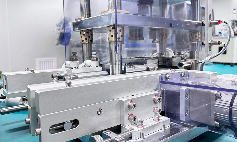 Automatic Cylindrical Cell Cans Sealing Machine