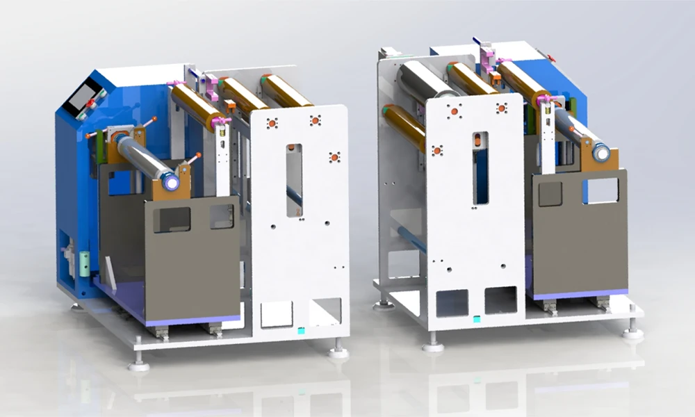 Automatic Winding and Unwinding Device for Battery Electrode