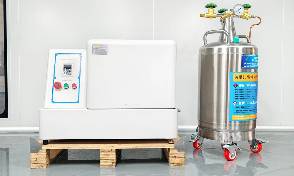 TOB-XQMYD-2 Liquid Nitrogen Planetary Ball Mill TOB-XQMYD-2 Liquid Nitrogen Planetary Ball Mill