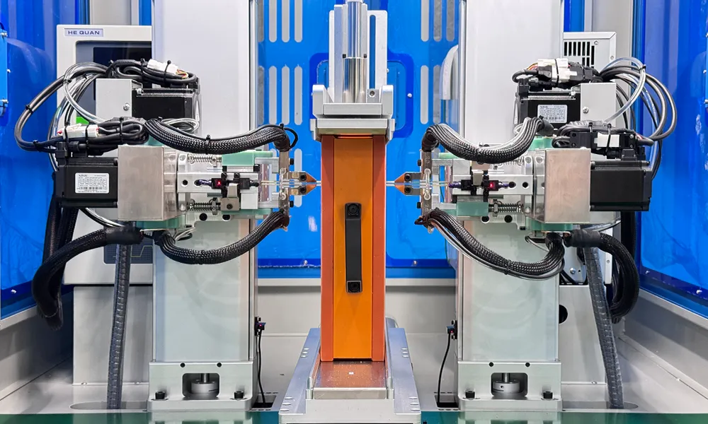 Double-Side Automatic Spot Welding Machine for Battery Module & Pack Assembly