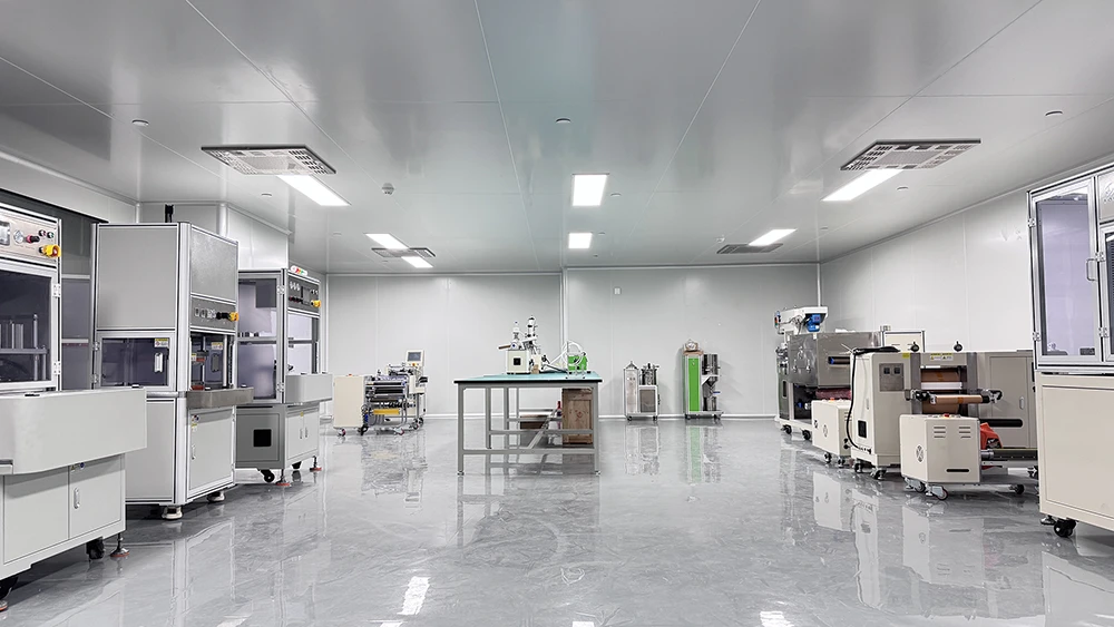 TOB R&D center pilot line and dry room facility