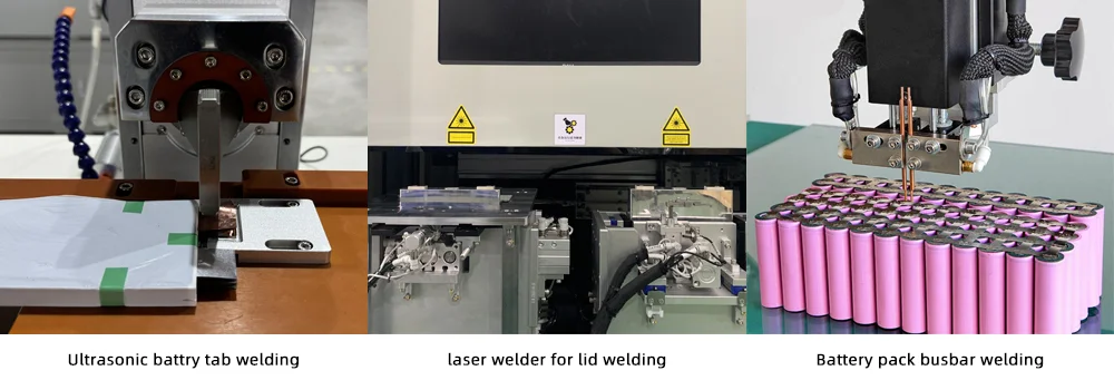 Welding Appears in a Battery Cell
