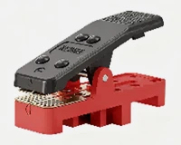 Coin cell testing clamp