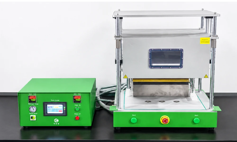 Pouch Cell Vacuum Pre-sealing, Final Sealing and Electrolyte Diffusion Three-in-One Machine