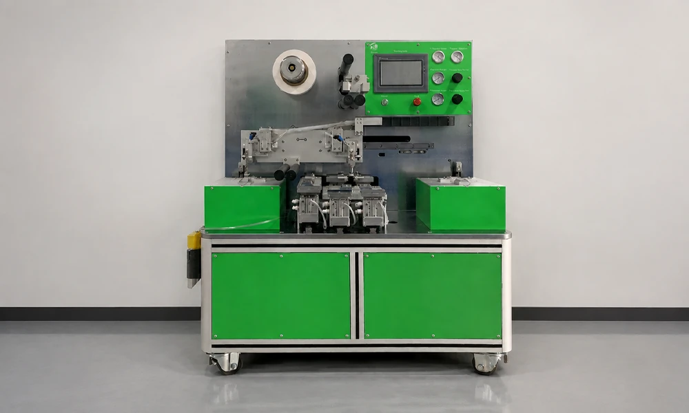 TOB-BDP200-C Semi-Automatic Battery Electrode Stacking Machine in Battery Lab TOB-BDP200-C Semi-Automatic Battery Electrode Stacking Machine in Battery Lab
