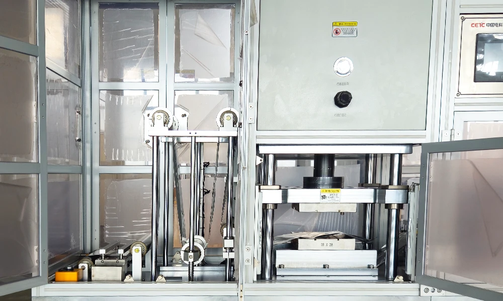 Automatic Continuous Pouch Cell Case Forming Machine for Aluminum-Laminated Film