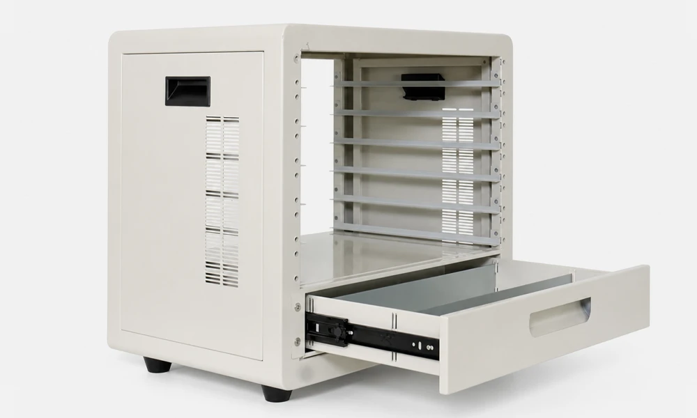 Movable Rack for Coin Cell Tester