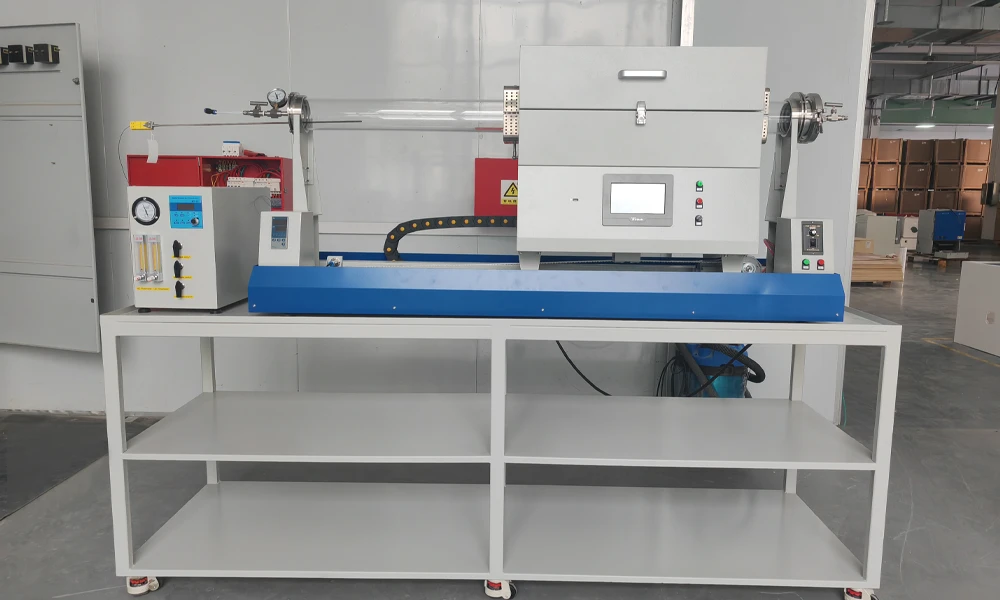 1200 °C Sliding Tube Furnace for Battery Materials Research