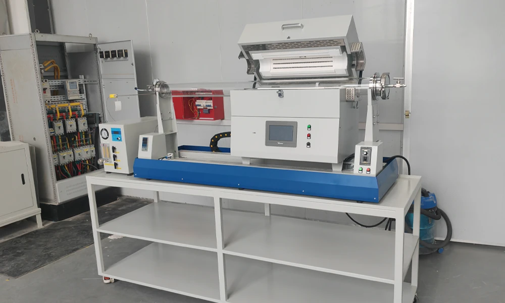 1200 °C Sliding Tube Furnace for Battery Materials Research
